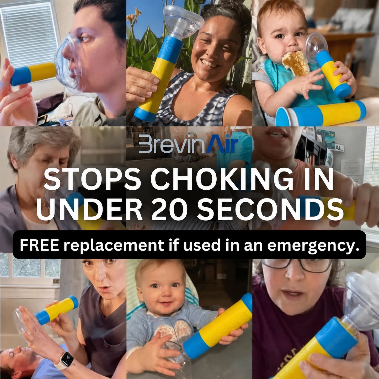 BrevinAir Emergency Rescue Mask